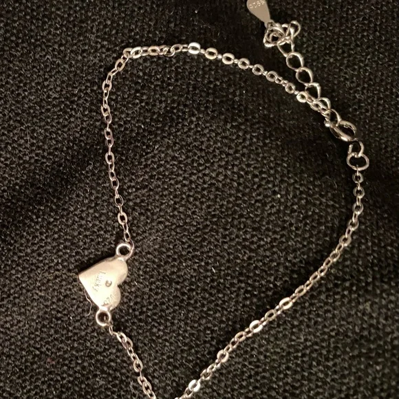 NWOT 925 Sterling Silver Bracelet With - Picture 3 of 3